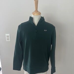 🛑CLEARANCE 🛑 Boys Vineyard Vines Green Half-Zip Sweater